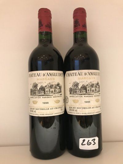 Chateau d'Angludet 1996 [2 bottles] [October Lot 263]