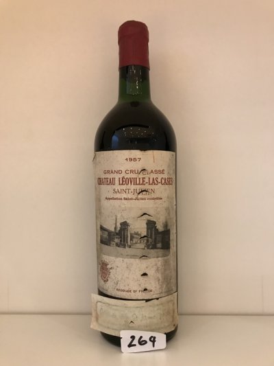 Chateau Leoville Las-Cases 1957 [1 bottle] [October Lot 264]