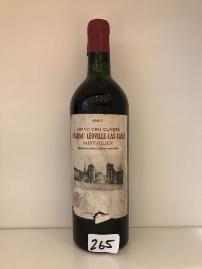 Chateau Leoville Las-Cases 1957 [1 bottle] [October Lot 265]