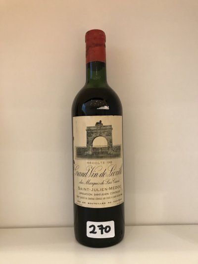 Chateau Leoville Las-Cases 1962 [1 bottle] [October Lot 270]