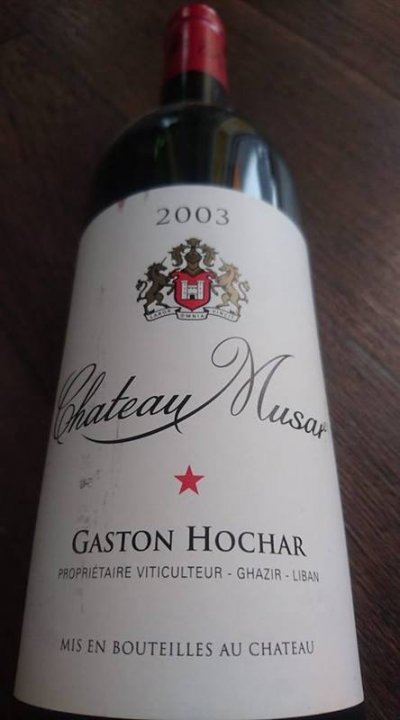 2003 Chateau Musar Gaston Hochar