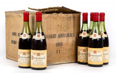 [March Lot 14] Domaine Henri Boillot, Pommard Jarollieres 1959 [6 bottles in original carton of 12]