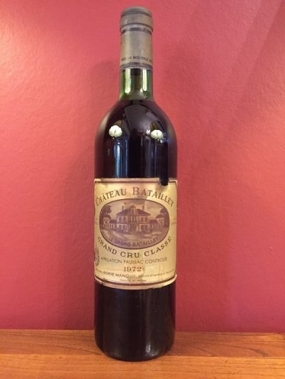 Chateau Batailley 1972