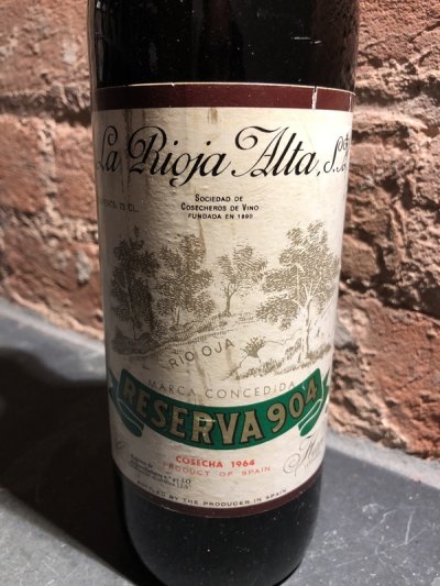 La Rioja Alta Reserva 904 1964