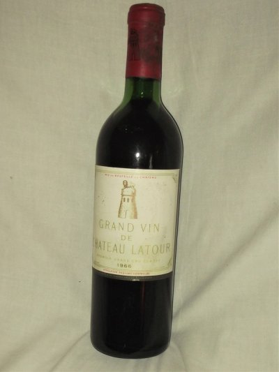 1966 Grand Vin De Chateau Latour.   Grand Cru Classe.