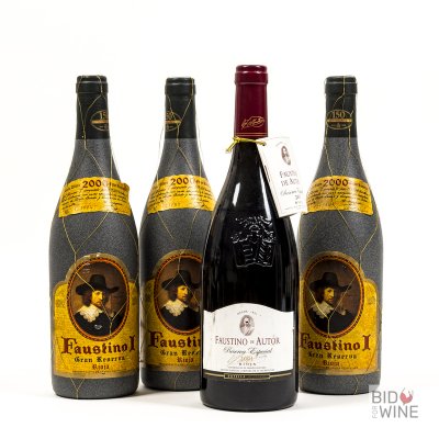 [March Lot 20] Bodegas Faustino Tasting Lot [4 bottles] 
