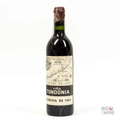 [March Lot 183]Lopez de Heredia Vina Tondonia Gran Reserva Tinto 1987 [4 bottles] 