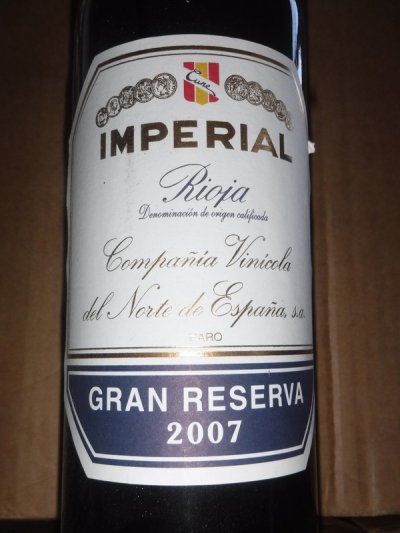 2007 CVNE Imperial Gran Reserva,  Rioja 