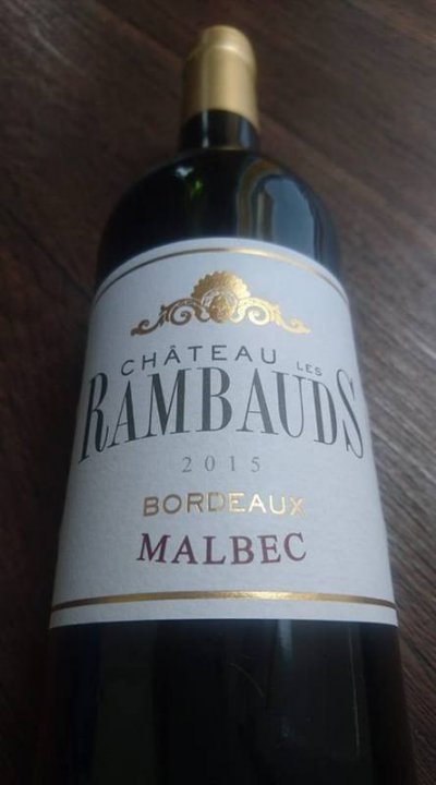 2015 Chateau Les Rambauds 100% Malbec Bordeaux