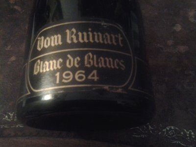 DOM RUINART BLANC DE BLANCS 1964