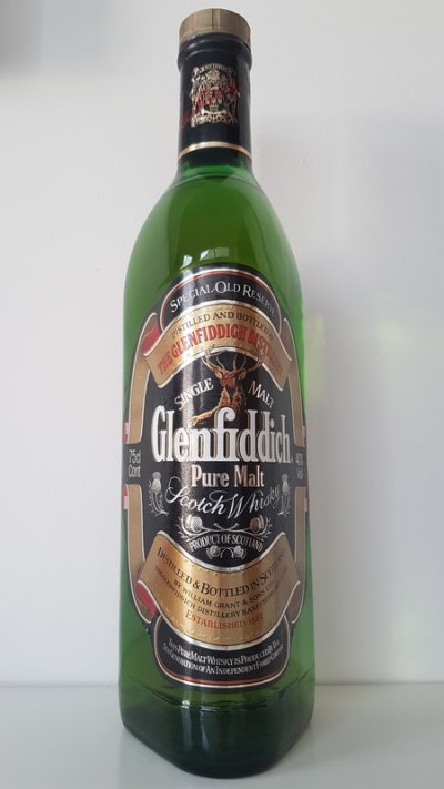 Glenfiddich Special Old Reserve pure malt whiskey - old & rare