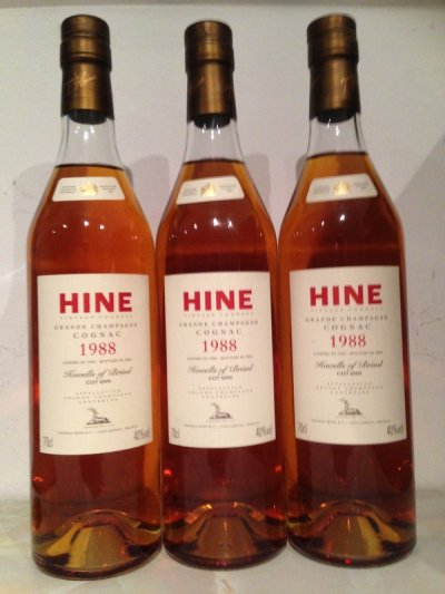 1988 HINE Grande Champagne Cognac