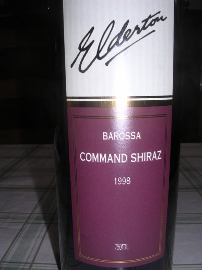 1998 Elderton Command Shiraz, Barossa Valley, Australia