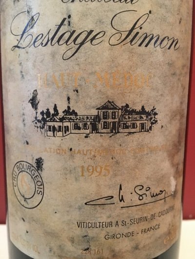 Chateau Lestage Simon magnum 1995