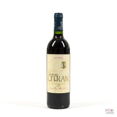 [January Lot 7] Chateau Citran 2002 [6 bottles]
