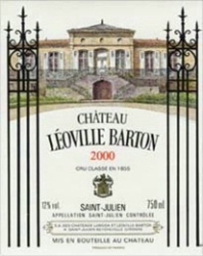 [January Lot 16] Chateau Leoville Barton 2000 [ OWC of 6 bottles]
