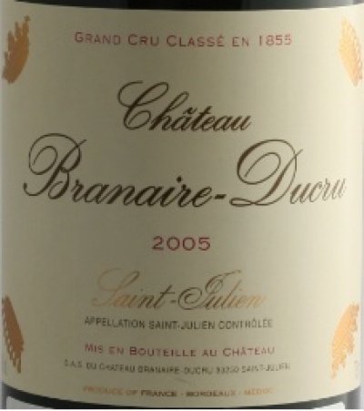 [January Lot 25] Chateau Branaire Ducru 2005 [OWC of 6 bottles]