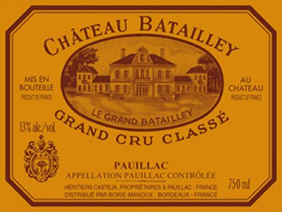 [January Lot 42] Chateau Batailley 2009 [OWC of 12 bottles]