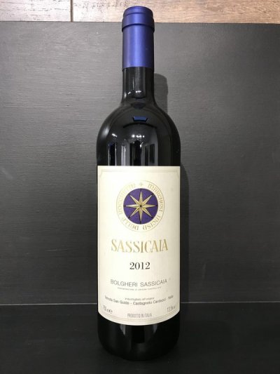 Sassicaia 2012