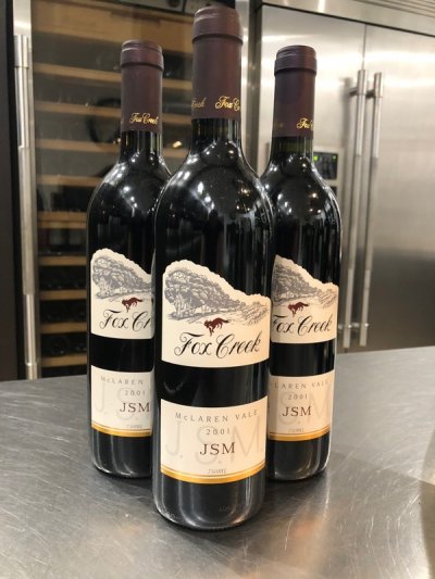 FOX CREEK JSM 2001 SHIRAZ CAB/CAB FRANC W/S £18