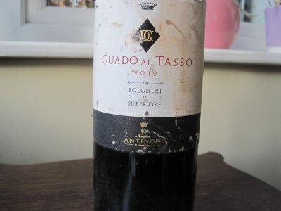Guado al Tasso Bolgheri Superiore 2012 Marchesi Antinori (RP 95)