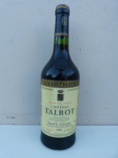 1978 Château TALBOT / 4th Growth Saint-Julien / NM90