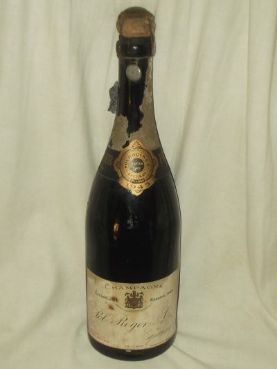 1945 'Pol Roger & Co', Champagne.  Epernay.  Very Rare.