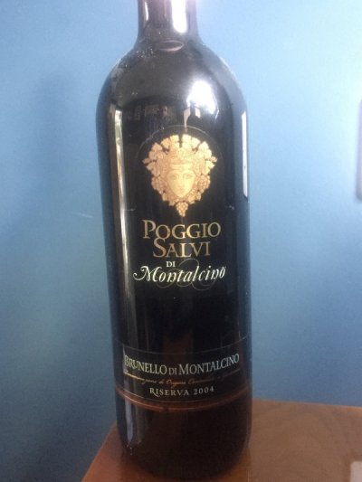 .2004 POGGIO SALVI Brunello di Montalcino Riserva
