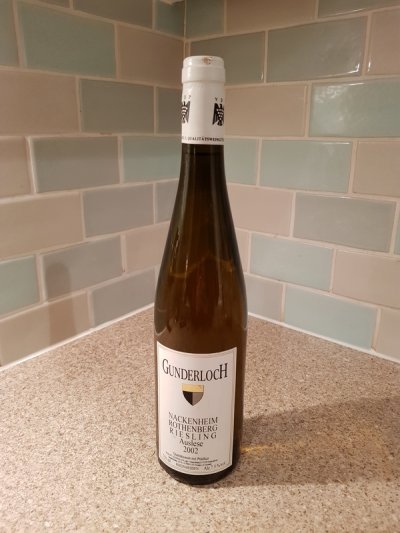 Nackenheim Rothenberg Riesling Auslese 2002 Gunderloch
