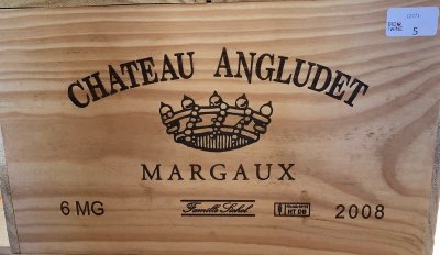 [February Lot 63] Chateau d'Angludet 2008 [OWC of 6 magnums]