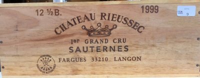 [February Lot 66] Chateau Rieussec 1999 [OWC of 12 half-bottles]