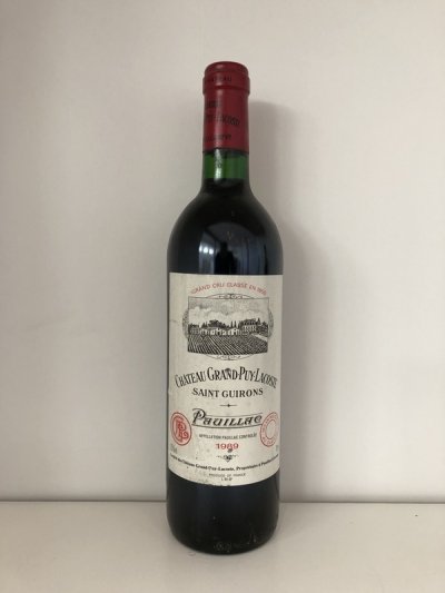 [February Lot 86] Chateau Grand Puy Lacoste 1989 [1 bottle]