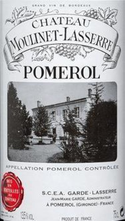 2014 Château Moulinet-Lasserre