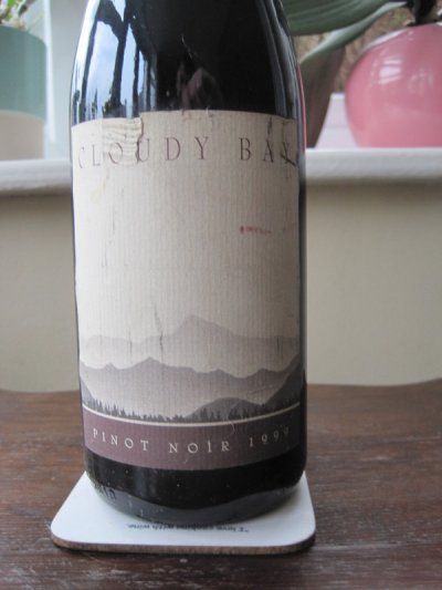 Pinot Noir Marlborough 1999, Cloudy Bay (BC 95)