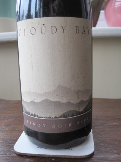 Pinot Noir Marlborough 2001, Cloudy Bay (JR 16)
