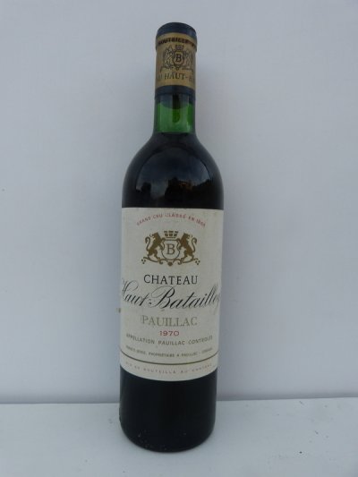 1970 Château HAUT-BATAILLEY / 5th Growth Pauillac