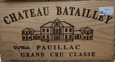 [March Lot 111] Chateau Batailley 1999 [OWC of 12 bottles]