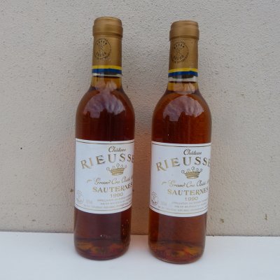 1990 Château RIEUSSEC / Sauternes 1st Growth / Half Bottles