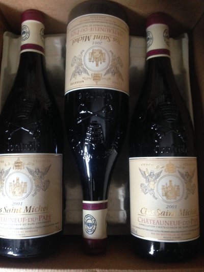 2001 Châteauneuf-Du-Pape Rouge Cuvée Reserve, Clos Saint-Michel 