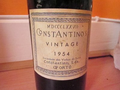 Constantino's Vintage Port 1954 Boxed.