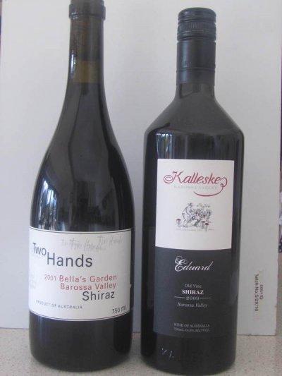 Two outstanding Aussie greats: Two Hands & Kalleske.