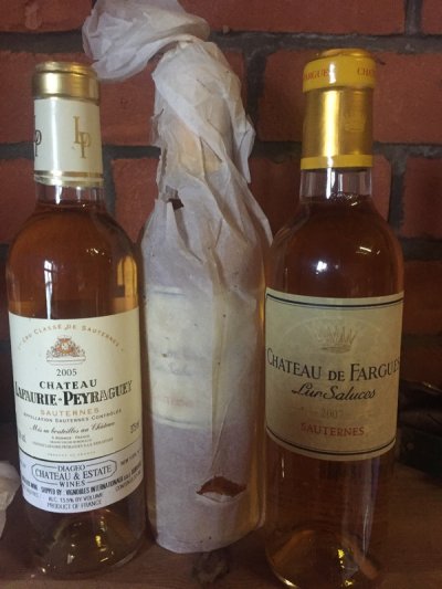 Sauternes Set: De Fargues and Peyraguey 