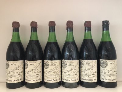 [June Lot 14] Lopez de Heredia Vina Bosconia Gran Reserva 1976 [6 bottles]