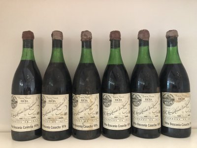[June Lot 15] Lopez de Heredia Vina Bosconia Gran Reserva 1976 [6 bottles]