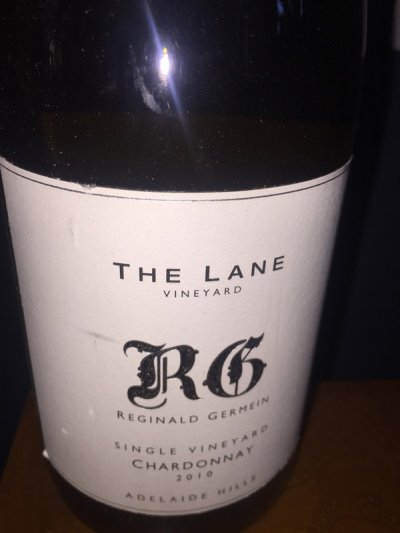 2010 The Lane R6 Single Vineyard Chardonnay, Adelaide Hills