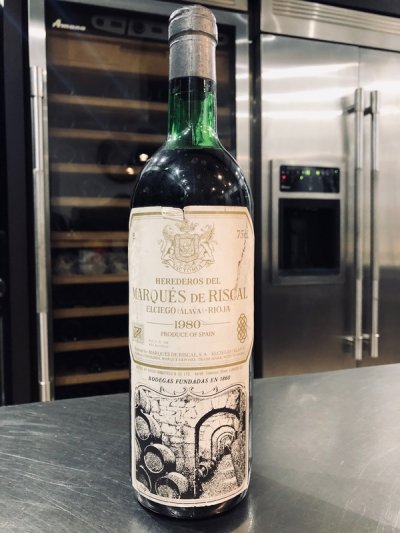 1980 MARQUES DE RASCAL RIOJA 