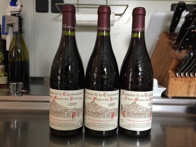Mourre des Perdrix Chateauneuf-du-Pape Domaine de la Charbonniere 1999