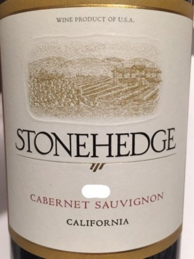 Stonehedge Chardonnay California
