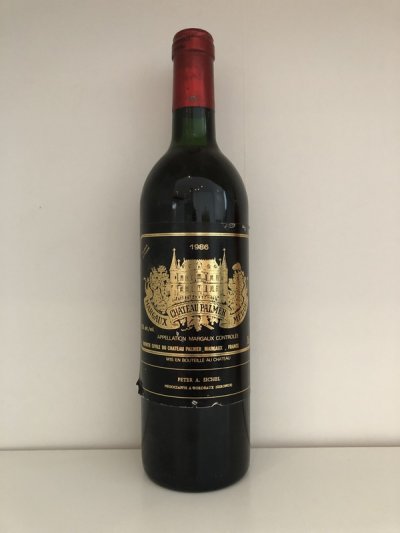 [April Lot 105] Chateau Palmer 1986 [1 bottle]