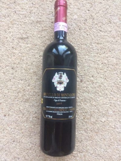 Ciacci Piccolomini D'Aragona Brunello di Montalcino 1997 94pts